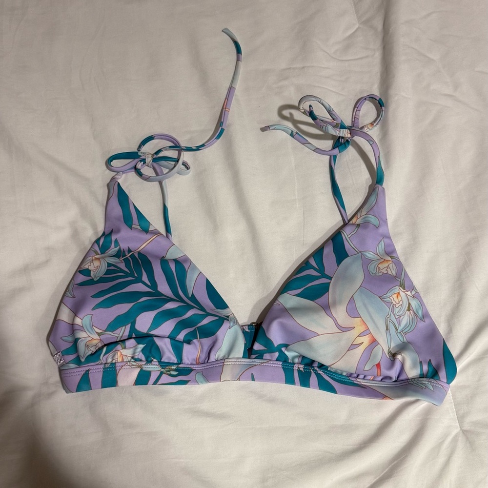 Billabong Love Palms Tall Triangle Bikini Top